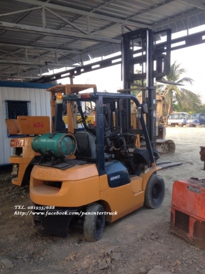 ขายถูกด่วนๆ FORKLIFT TOYOTA 7FG-25 ยกได้ 2.5 ตัน / เครื่องยนต์เบนซิน 4Y*และระบบแก๊ส LPG/เสาสูง 4 เมตร/ ราคาเพียง 165,000 บาท(ราคานี้ไม่รวมถังแก๊ส) สนใจติดต่อ 0819337688 ขายถูกด่วนๆ FORKLIFT TOYOTA 7FG-25 ยกได้ 2.5 ตัน / เครื่องยนต์เบนซิน 4Y*และระบบแก๊ส LPG/เสาสูง 4 เมตร/ ราคาเพียง 165,000 บาท(ราคานี้ไม่รวมถังแก๊ส) สนใจติดต่อ 0819337688