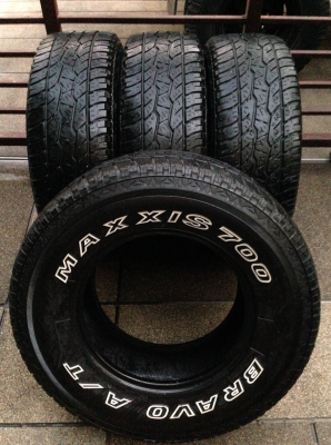 ยาง All Maxxis 265 70 16 ปี12 ดอกสวยคม พร้อมใช้งาน ราคาไม่แพง