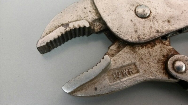 ขายคีมล็อกVISE-GRIP 10WR Made in USA.รุ่นสามแถวสภาพดี