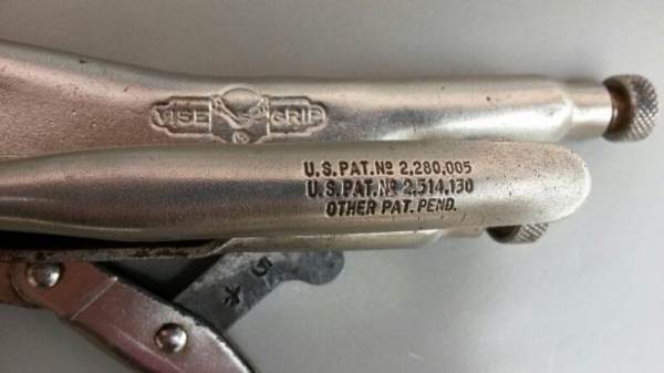 ขายคีมล็อกVISE-GRIP 10WR Made in USA.รุ่นสามแถวสภาพดี