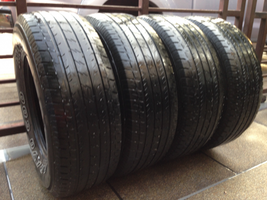 ยาง Maxxis 265 70 16 กลางปี12 ดอกเยอะ พร้อมใช้งาน ราคาไม่แพง