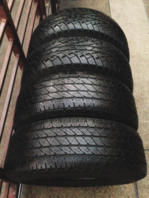 ยาง Toyo 245 70 16 กลางปี13 2เส้น ยาง Nitto 245 70 16 ปี12 2เส้น พร้อมใช้งาน ราคาไม่แพง ยาง Toyo 245 70 16 กลางปี13 2เส้น ยาง Nitto 245 70 16 ปี12 2เส้น พร้อมใช้งาน ราคาไม่แพง