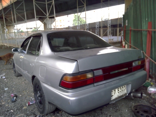 toyota 3 ห่วง เครื่อง4A 20วาว ขับดีแอร์เยน ใช้แก๊สโซฮอล95 ราคา33000