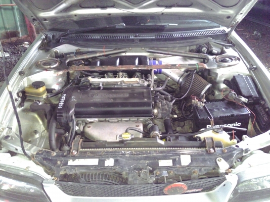 toyota 3 ห่วง เครื่อง4A 20วาว ขับดีแอร์เยน ใช้แก๊สโซฮอล95 ราคา33000