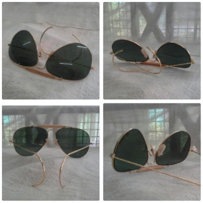 แว่นตาวินเทจแมคอาร์เธอร์  B&amp;L RAY-BAN Aviator MacArthur Outdoorsman USA  ตัวแท้!