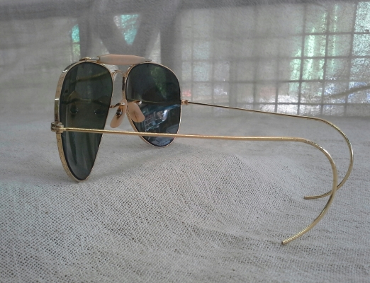 แว่นตาวินเทจแมคอาร์เธอร์  B&amp;L RAY-BAN Aviator MacArthur Outdoorsman USA  ตัวแท้!