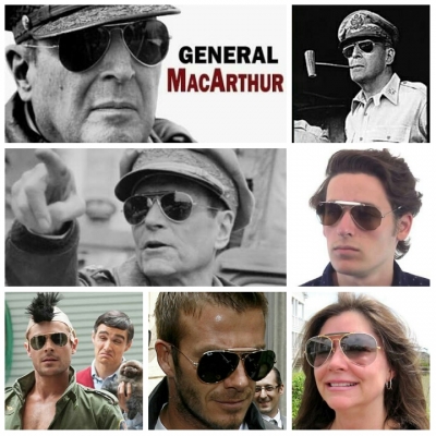 แว่นตาวินเทจแมคอาร์เธอร์  B&amp;L RAY-BAN Aviator MacArthur Outdoorsman USA  ตัวแท้!