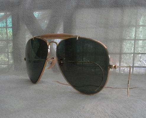 แว่นตาวินเทจแมคอาร์เธอร์  B&amp;L RAY-BAN Aviator MacArthur Outdoorsman USA  ตัวแท้!