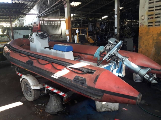 ขายเรือยาง  15 ฟุต