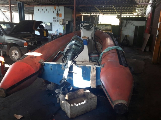 ขายเรือยาง  15 ฟุต