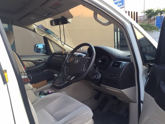 TOYOTA ALPHARD2.4 HIBRIDE ปี50 เบาะไฮดรอลิคพร้อมรถเข็นงวดละ30000 เหลือ20งวด เปลี่ยนสัญญาได้เลย