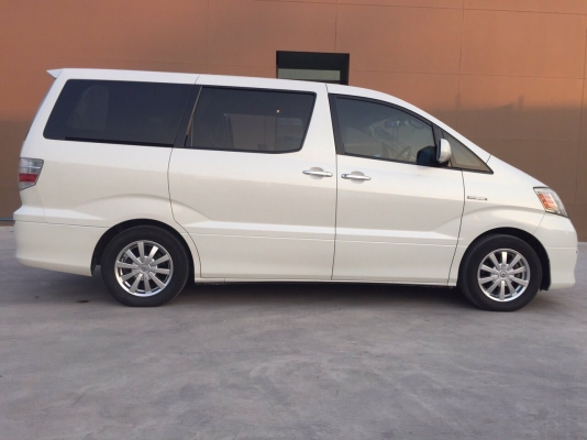 TOYOTA ALPHARD2.4 HIBRIDE ปี50 เบาะไฮดรอลิคพร้อมรถเข็นงวดละ30000 เหลือ20งวด เปลี่ยนสัญญาได้เลย