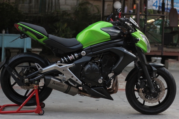 <เอิร์ท พิดโลก>ขาย ER6N 2012 สีเขียวท่อสูตร