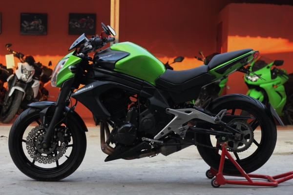 <เอิร์ท พิดโลก>ขาย ER6N 2012 สีเขียวท่อสูตร