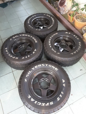 Max + Silverstone AT 265/70/16 ปี14 สวยๆ 1ชุด