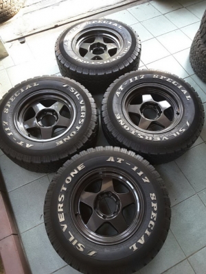 Max + Silverstone AT 265/70/16 ปี14 สวยๆ 1ชุด