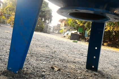 ถังเก็บน้ำเพื่อสร้างแรงดันน้ำใช้เหมือนป้็มอัตโนมัติ ผลิตที่อิตาล ทำหน้าที่สร้างแรงดันน้ำให้คงที่ให้กับระบบน้ำที่ใช้ ขนาดความจุ 200 ลิตร ทนแรงดันได้สูง