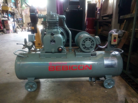 ขายปั๊มลมลูกสูบ 2 แรงไฟ380V พร้อมใช้งาน