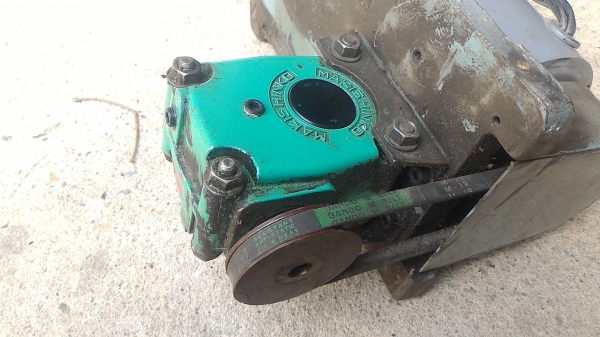 ชุดมอเตอร์ MITSUBISHI ขนาด 200 W.และเกียร์ทดรอบแยกขับต่างหาก ขนาด 1 ต่อ 30