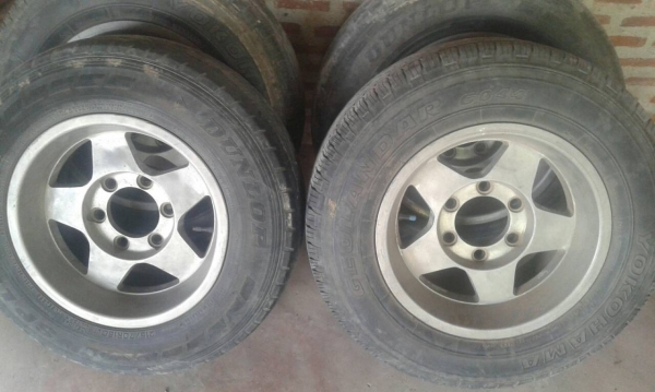6รูขอบ15ยาง215/70/15ใส่กระบะ6รูทุกรุ่น