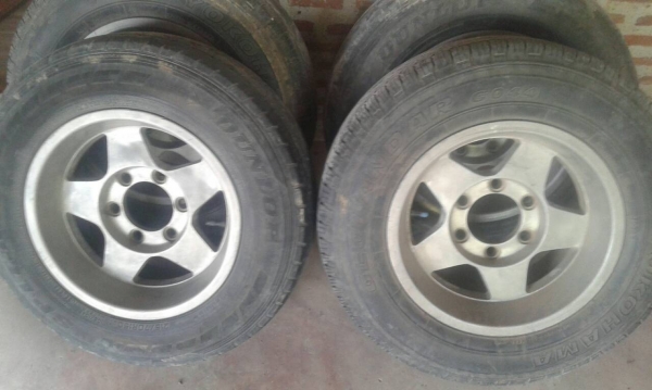 6รูขอบ15ยาง215/70/15ใส่กระบะ6รูทุกรุ่น