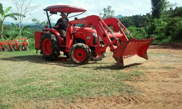 รถไถ ยี่ห้อ KUBOTA L3608 รถใช้งาน 234 ชั่วโมง มีเล่มทะเบียนพร้อม