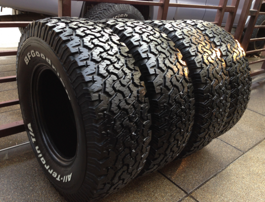 ยาง All BF Goodrich 31 10.5 R15 ดอกเต็ม ใช้กันยาว ราคาไม่แพง