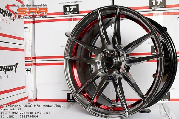 ล้อใหม่ PISECS ขอบ17 วงละ 4250 บาท