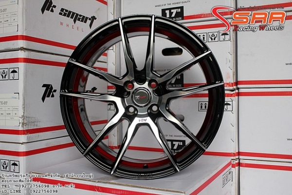 ล้อใหม่ PISECS ขอบ17 วงละ 4250 บาท