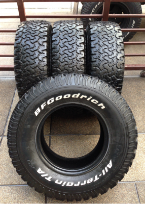 ยาง All BF goodrich 31 10.5 R15 ปลายปี09 ปี10 อย่างล่ะเส้น แถม2เส้น ยางลบปีมาครับ สภาพเข้าไร่เข้าสวน