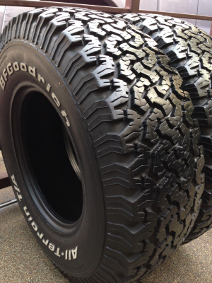 ยาง All BF goodrich 31 10.5 R15 ปลายปี09 ปี10 อย่างล่ะเส้น แถม2เส้น ยางลบปีมาครับ สภาพเข้าไร่เข้าสวน