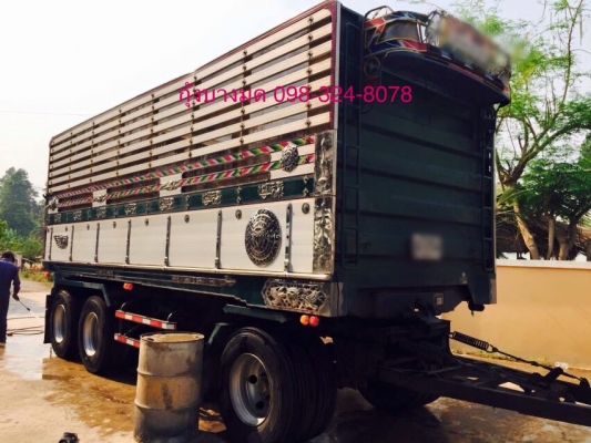 ขายรถพ่วง 22 ล้อ Hino เครื่อง 380 แรง ปี 55 กระบะดัพม์มิเนียมแม่ลูก อู่สามมิตร ลูก 3 เพลา ยาว 6.50 เมตร ไมล์ 190,xxx ยางเต็ม พร้อมใช้งาน ขายรถพ่วง 22 ล้อ Hino เครื่อง 380 แรง ปี 55 กระบะดัพม์มิเนียมแม่ลูก อู่สามมิตร ลูก 3 เพลา ยาว 6.50 เมตร ไมล์ 190,xxx ยางเต็ม พร้อมใช้งาน