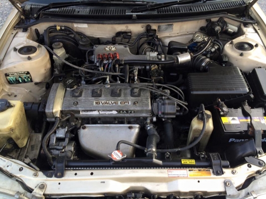 ขาย ae101 สีทอง ปี93 เครื่อง1600 แก๊สหัวฉีด รถสวยพร้อมใช้