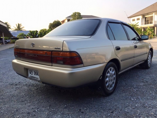 ขาย ae101 สีทอง ปี93 เครื่อง1600 แก๊สหัวฉีด รถสวยพร้อมใช้