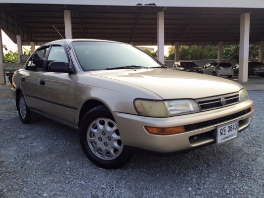 ขาย ae101 สีทอง ปี93 เครื่อง1600 แก๊สหัวฉีด รถสวยพร้อมใช้