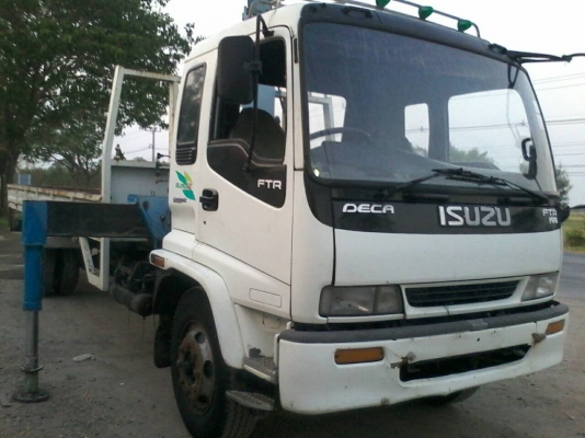 ขายDeca195ติดเครนTadano5ตันท้องปลิงSuperZกระบะยาว6.50ม