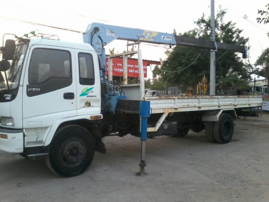 ขายDeca195ติดเครนTadano5ตันท้องปลิงSuperZกระบะยาว6.50ม