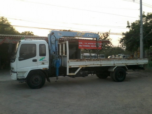 ขายDeca195ติดเครนTadano5ตันท้องปลิงSuperZกระบะยาว6.50ม