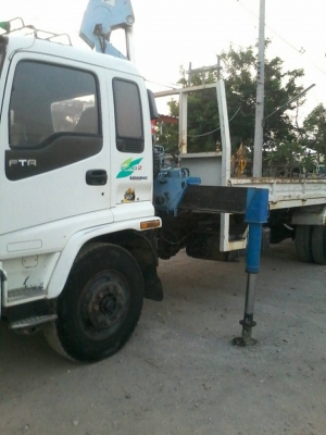 ขายDeca195ติดเครนTadano5ตันท้องปลิงSuperZกระบะยาว6.50ม