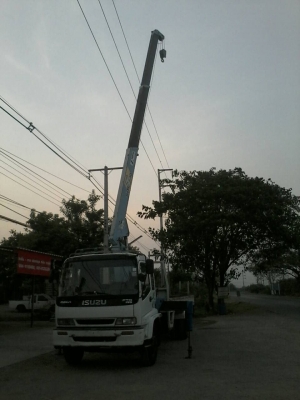 ขายDeca195ติดเครนTadano5ตันท้องปลิงSuperZกระบะยาว6.50ม