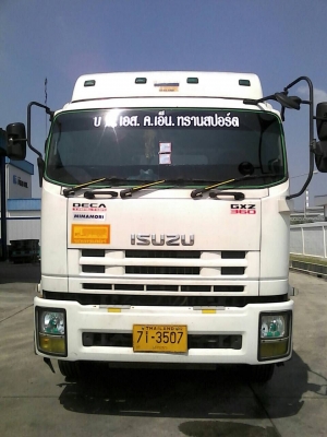 ขายหัวลากอีซูซุ360 พร้อมหาง3เพลา