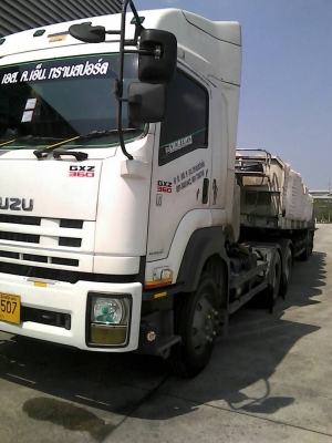 ขายหัวลากอีซูซุ360 พร้อมหาง3เพลา