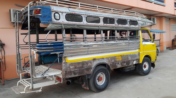 Isuzu Tld สองแถว 4 ล้อ เครื่องดี สภาพพร้อมใช้ ทะเบียนพร้อมโอน