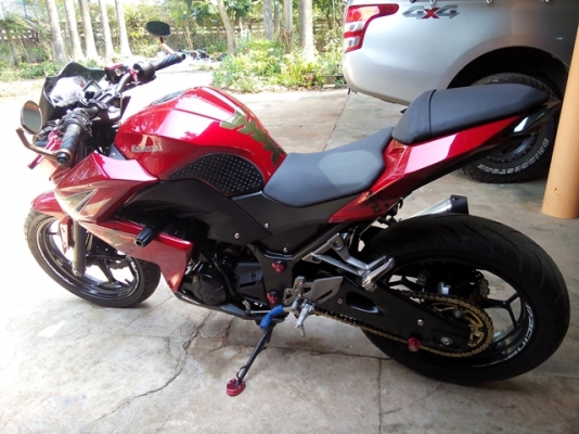 ขาย Z250 ปี 13 แต่งเยอะแต่งท่วม รถสวยวิ่งน้อย 98500 ต่อรองได้