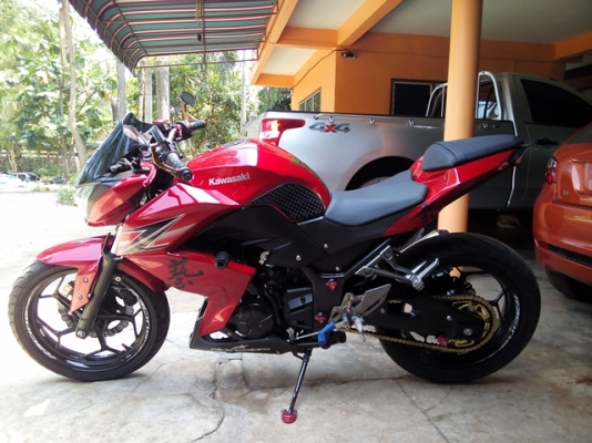 ขาย Z250 ปี 13 แต่งเยอะแต่งท่วม รถสวยวิ่งน้อย 98500 ต่อรองได้