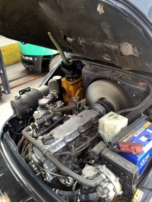 -:-*&bull;*ข า ย ร ถ ย ก นำ เ ข้ า*&bull;*-:-KOMATSU FG25-17 เครื่องเบนซิล+แก๊สเกียร์ออโต้ เสาสูง3เมตร สนใจติดต่อ083-062-0223(ปอนด์)