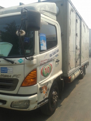 ขาย รถบรรทุก 6 ล้อ ตู้แห้ง CNG ขาย 450,000 บาท