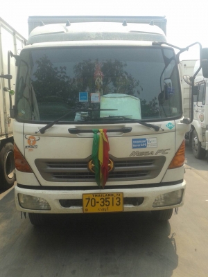 ขาย รถบรรทุก 6 ล้อ ตู้แห้ง CNG ขาย 450,000 บาท