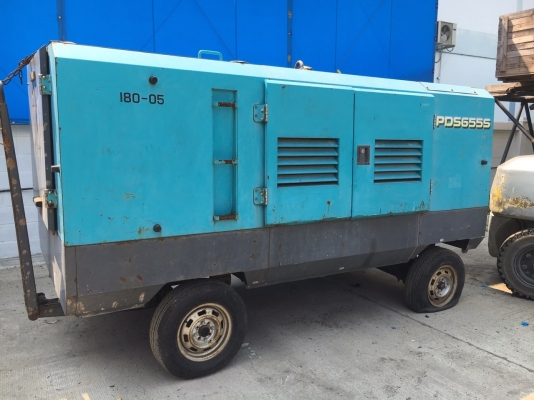 เครื่องปั๊มลม Airman PDS655S : 655cfm : 7บาร์ นำเข้าจากญี่ปุ่น สนใจโทร. 080-6565422 (หนิง)