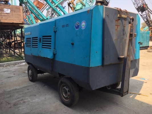 เครื่องปั๊มลม Airman PDS655S : 655cfm : 7บาร์ นำเข้าจากญี่ปุ่น สนใจโทร. 080-6565422 (หนิง)